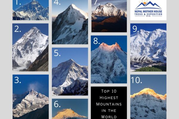 Top 10 Highest Mountains in the World