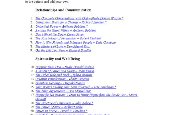 Top 10 Life-Changing Personal Growth Books