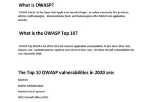 OWASP Top 10 Explained—Latest Cybersecurity Risks