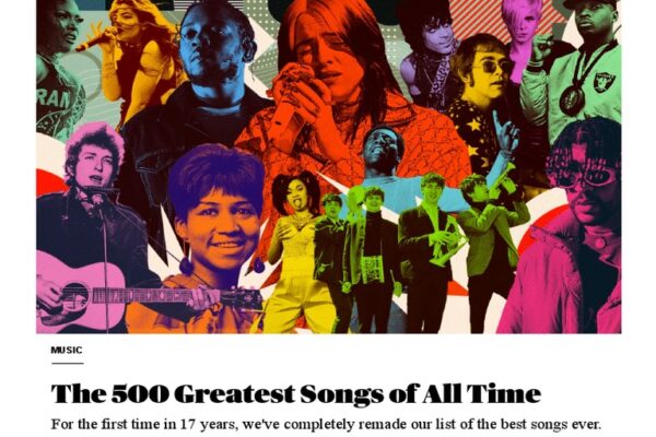 Top 10 Songs Ranked by Rolling Stone