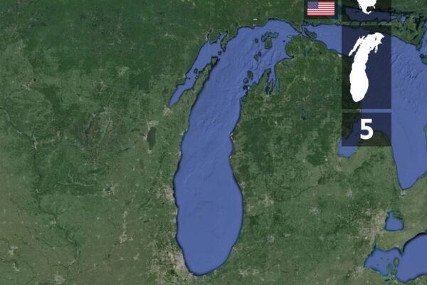 Top 10 Biggest Lakes in Texas Minnesota & Ohio