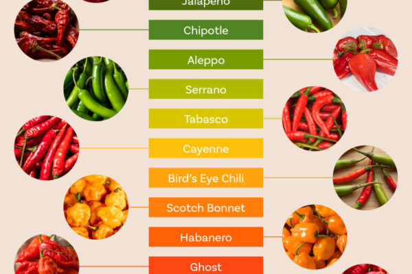 Top 10 Spiciest Peppers Ranked by Heat