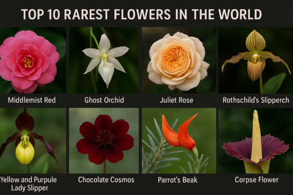 Top 10 Rarest Flowers in the World (Stunning & Unique)
