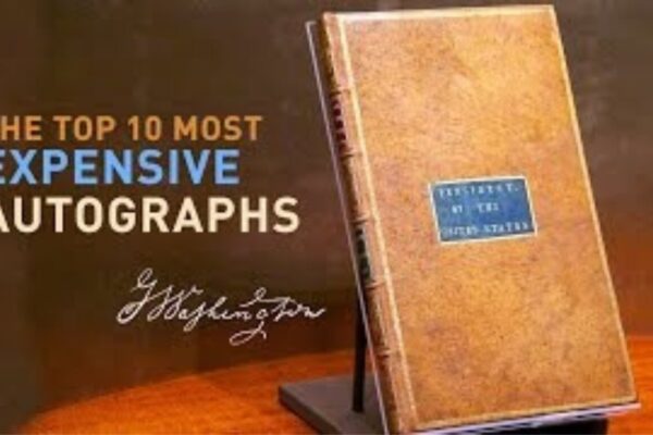Top 10 Most Expensive Autographs in History