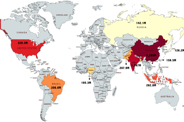 Top 10 Most Overpopulated Countries Ranked
