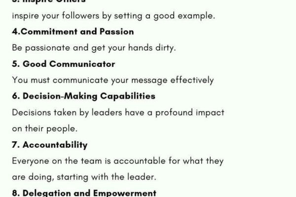 Top 10 Leadership Qualities of Successful People