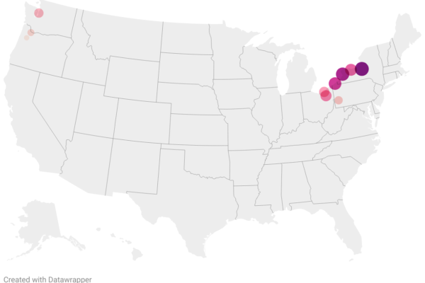 Top 10 Rainiest Cities in the US (Always Wet)