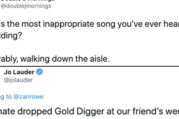 Top 10 Most Inappropriate Wedding Songs Ever
