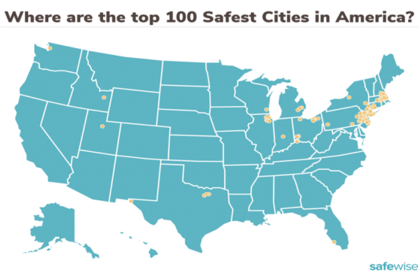 These 10 Cities Are the Safest in the US