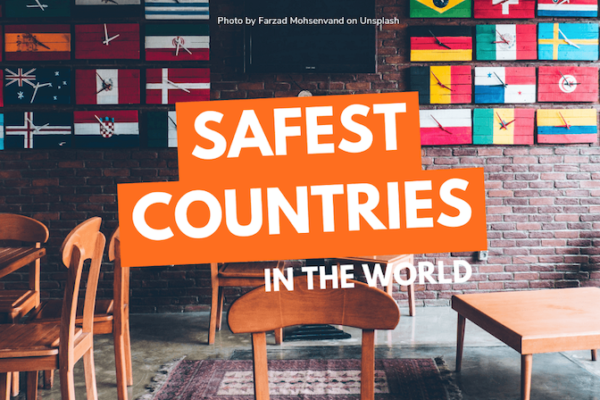 Top 10 Safest Countries in [Continent]