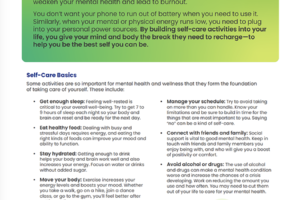 Top 10 Self-Care Tips for Better Mental Health