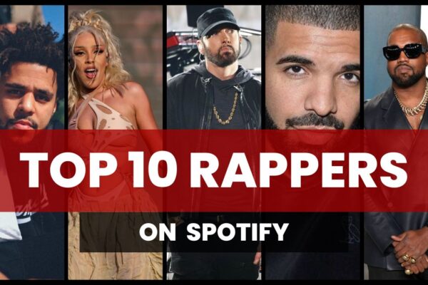 Top 10 Most Streamed Rappers in Spotify History