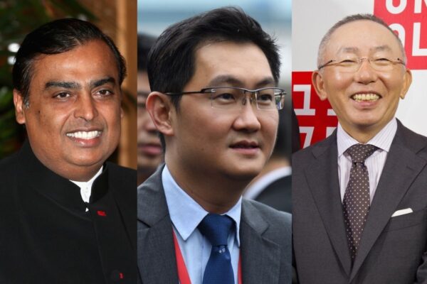 Top 10 Richest Men in Asia Right Now